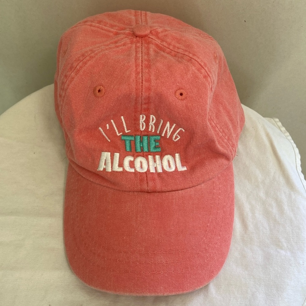 Like New Baseball Hat “I’ll bring the alcohol”!